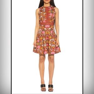 ALEXIA ADMOR
Justine Lace Trim Flounce...